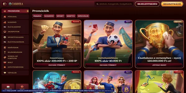 Casoola Casino uvitaci bonus na mobile